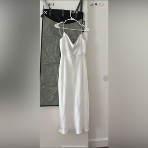 Jenny yoo Andrea little white dress size 6 worn once